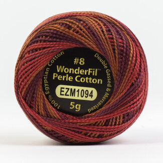 Wonderfil Eleganza™ 8wt Perle Cotton Thread Variegated - Moody