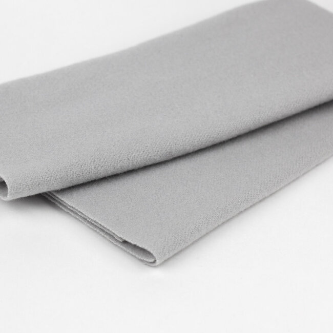 Merino Wool Fabric Fat 1/8 - Pearl Grey