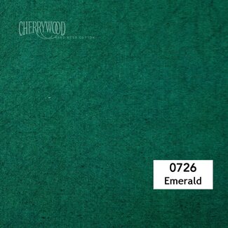 Cherrywood Hand Dyed Fabrics 0726 Emerald