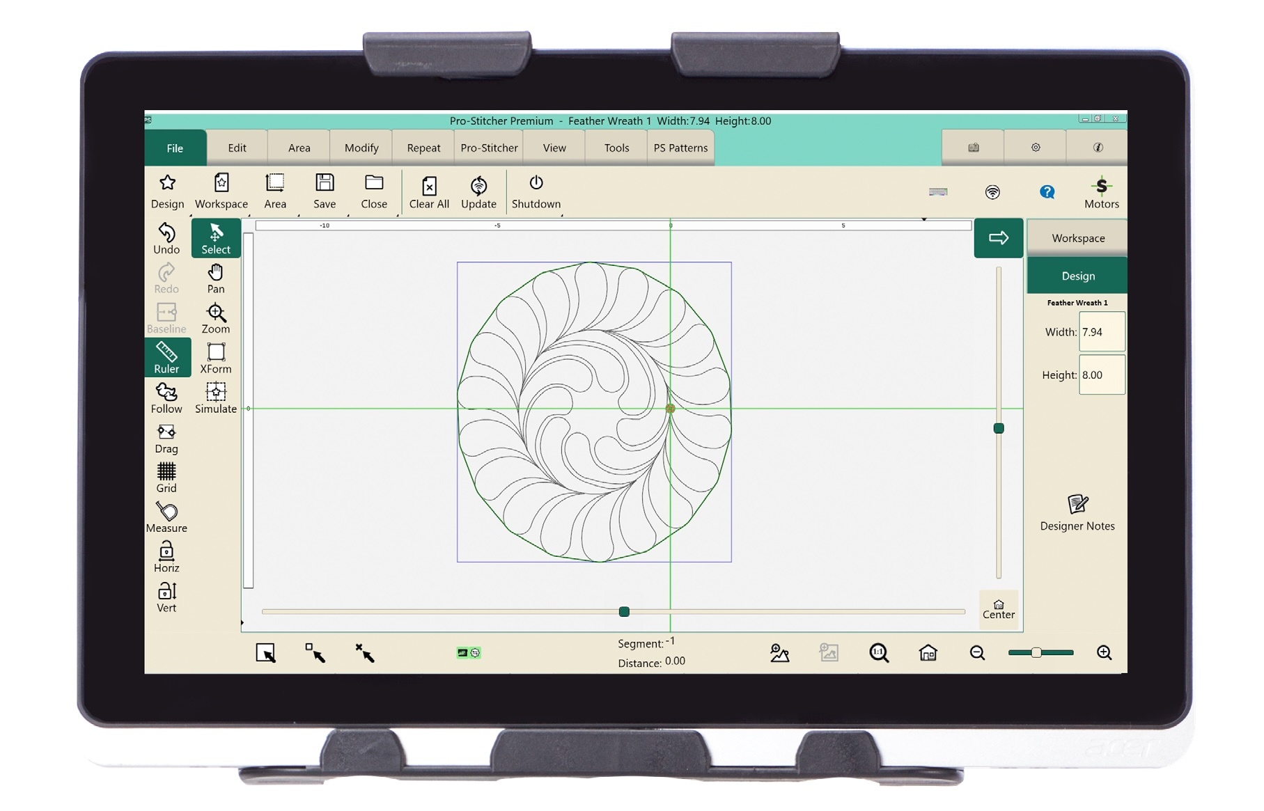 HQ ProStitcher Premium (WITH ProStitcher Designer) Stitch by Stitch