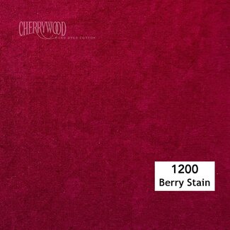 Cherrywood Hand Dyed Fabrics 1200 Berry Stain
