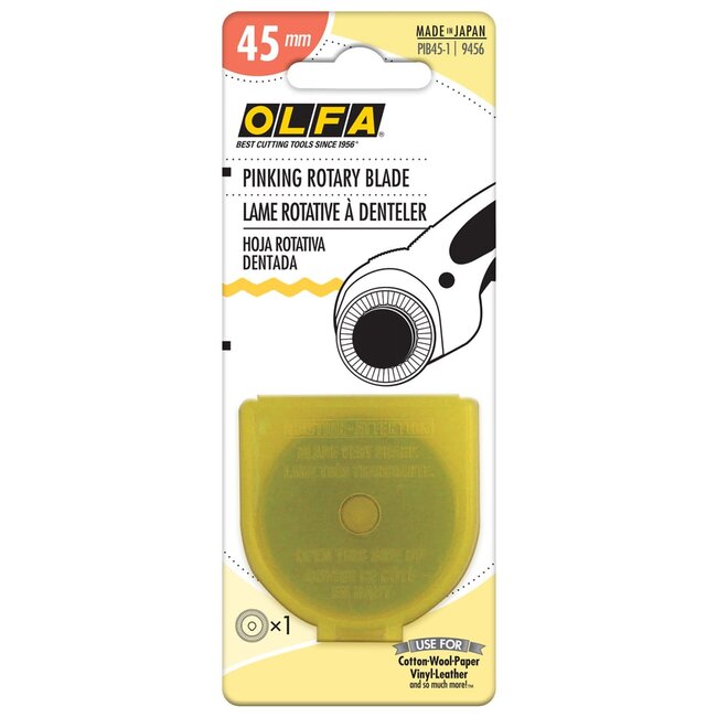 OLFA PINKING ROTARY BLADE 45MM