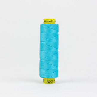 Wonderfil Spagetti™ 12wt Egyptian Cotton Thread - Bright Aqua