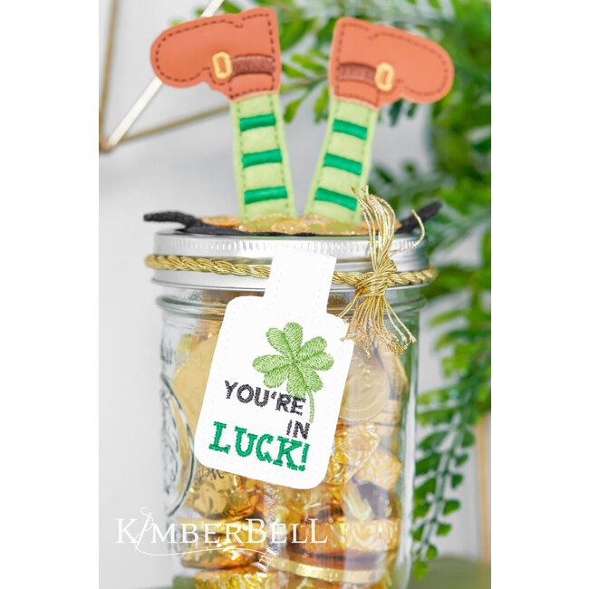 Pot O' Gold Jar Topper and Gift Tag - FILE ONLY