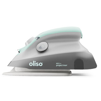 Oliso M3Pro Mini Project Iron with Solemate Aqua