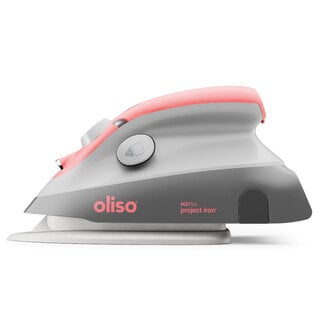 Oliso M3Pro Mini Project Iron with Solemate Coral
