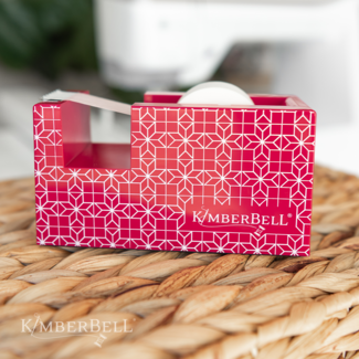 Kimberbell Designs Paper Tape Dispenser, Cranberry Star