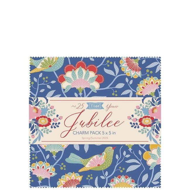 Jubilee Charm Pack 5in Square, 40 pcs