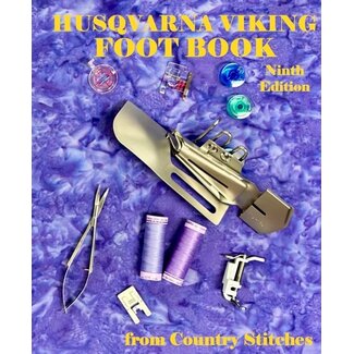 Husqvarna Viking HUSQVARNA VIKING FOOT BOOK NINTH EDITION