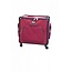 Red serger case on wheels