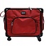 Red serger case on wheels