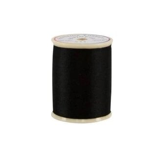 Superior Threads So Fine! 50wt Polyester Thread - 411 Black