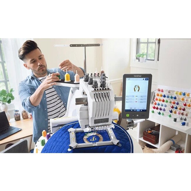 PR680W Entrepreneur® 6-Needle Embroidery Machine