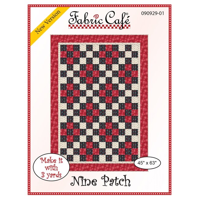 Nine Patch- 3 Yard Quilt Pattern