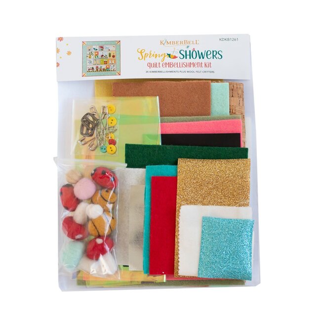 Spring Showers Embellisment Kit