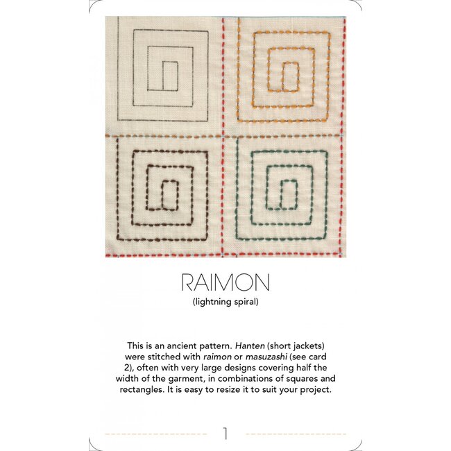 Ultimate Sashiko Card Deck