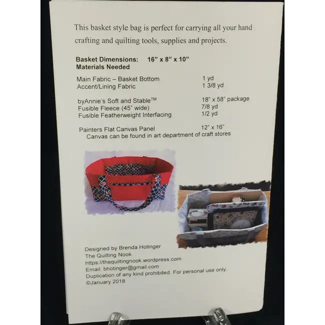 Carry All Basket Pattern