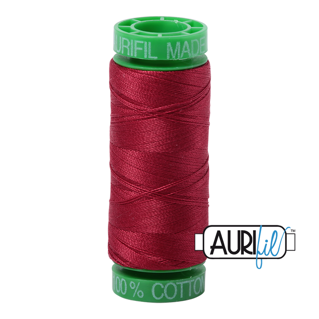 AURIFIL 40 WT Burgundy 1103 Small Spool