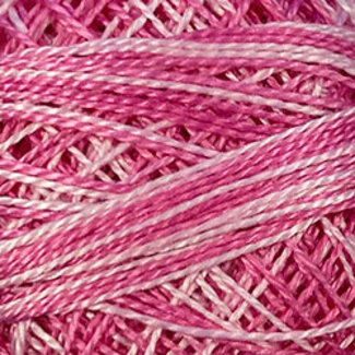 Valdani 3 Strand Cotton Floss: M14 - Roses - shades of rose and pink