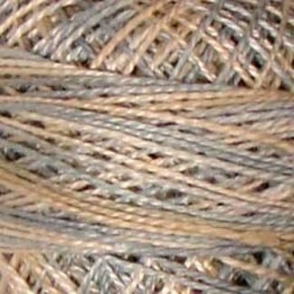 Valdani 3 Strand Cotton Floss: M1001 - Vanilla Sky - soft vanilla cream &gray blue