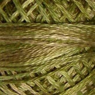 Valdani 3 Strand Cotton Floss: JP8 - Spring Leaves - Muddy Monet Collection