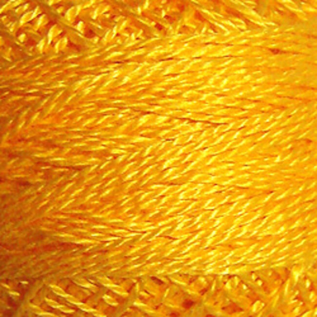 Perle Cotton Size 8, Solids: 1313 - Mango