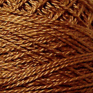 Valdani Perle Cotton Size 8, Solids: 1297 - Dusty Wheat Dark