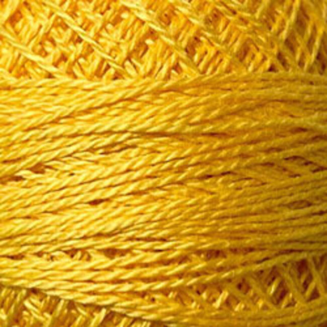 Perle Cotton Size 8, Solids: 12 - Gold Splendour