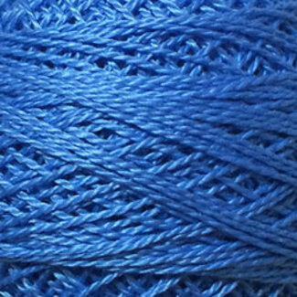 Valdani Perle Cotton Size 8, Solids: 101 - Heavenly Blue