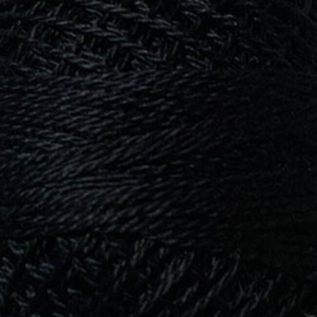 Perle Cotton Size 8, Solids: 1 - Black