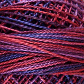 Valdani Perle Cotton Size 12, Varigates:  V16 - Violette di Parma