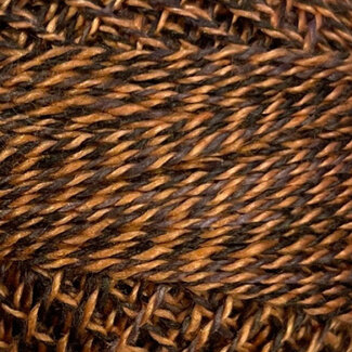Valdani Perle Cotton Size 12, Varigates:  PT6 - Orange - Twisted Tweed - Limited Edition!