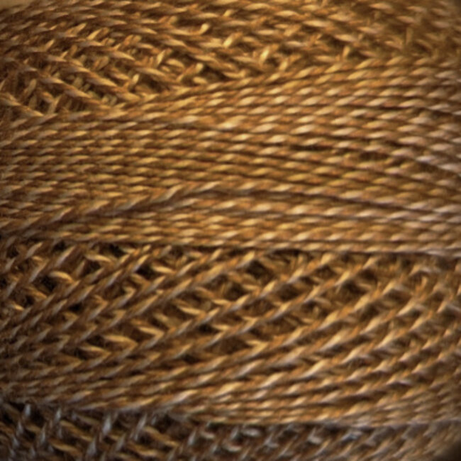 Perle Cotton Size 12, Varigates:  PT31 - Golden Fur