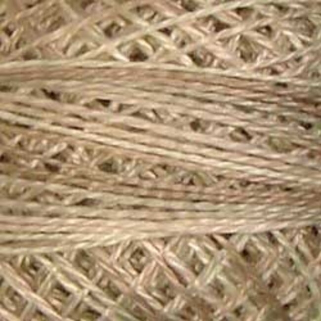 Perle Cotton Size 12, Varigates:  P4 - Aged White Light - Vintage Hues Sampler