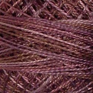Valdani Perle Cotton Size 12, Varigates:  P10 - Antique Violet -  Vintage Hues Sampler
