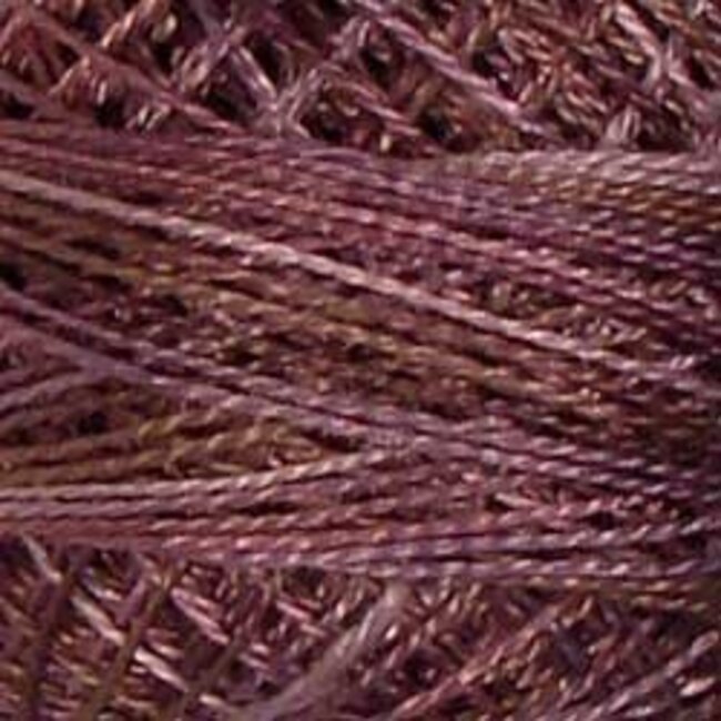 Perle Cotton Size 12, Varigates:  P10 - Antique Violet -  Vintage Hues Sampler