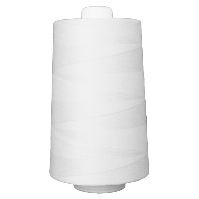 OMNI™ 40wt Polyester Thread 6000 yd cone - #3001 Bright White