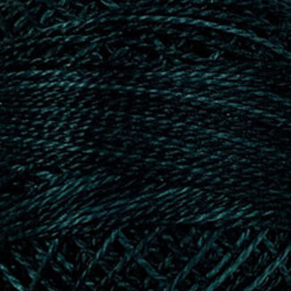 Valdani Perle Cotton Size 12, Varigates:  O572 - Blue Blackbird