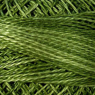 Valdani Perle Cotton Size 12, Varigates:  O560 - Morning Grass