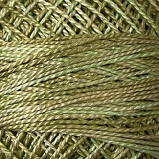 Valdani Perle Cotton Size 12, Varigates:  O559 - Watery Weed