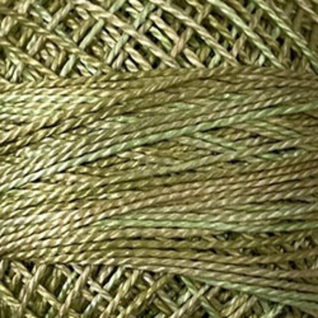 Perle Cotton Size 12, Varigates:  O559 - Watery Weed