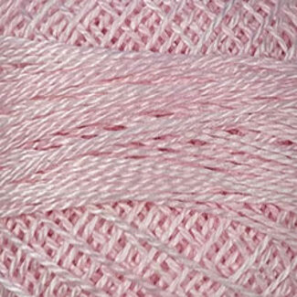 Valdani Perle Cotton Size 12, Varigates:  O557 - Rose Suave