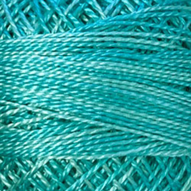 Perle Cotton Size 12, Varigates:  O544 - Pond Ripple