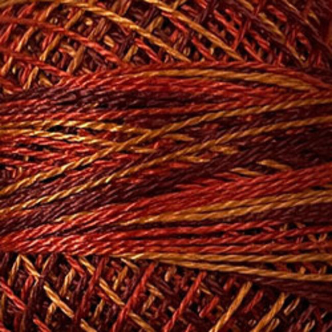 Perle Cotton Size 12, Varigates:  O533 - Golden Autumn