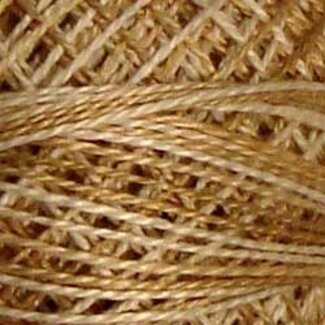 Valdani Perle Cotton Size 12, Varigates:  O514 - Wheat Husk