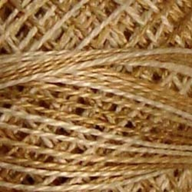 Perle Cotton Size 12, Varigates:  O514 - Wheat Husk