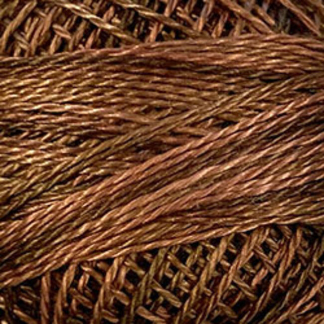 Perle Cotton Size 12, Varigates:  O513 - Coffee Roast