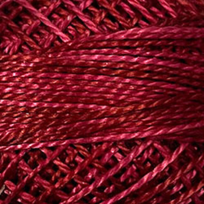 Perle Cotton Size 12, Varigates:  O507 - Rich Wine