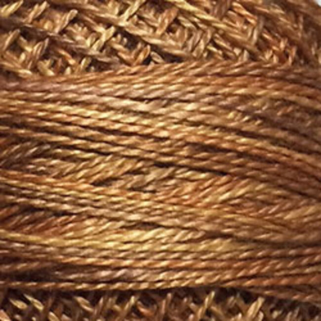 Perle Cotton Size 12, Varigates:  O505 - Toffee