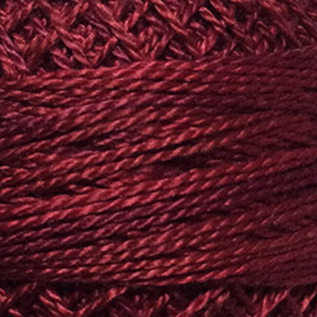 Perle Cotton Size 12, Varigates:  O503 - Garnets